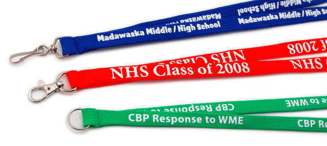 Budget-friendly tube lanyards for school use